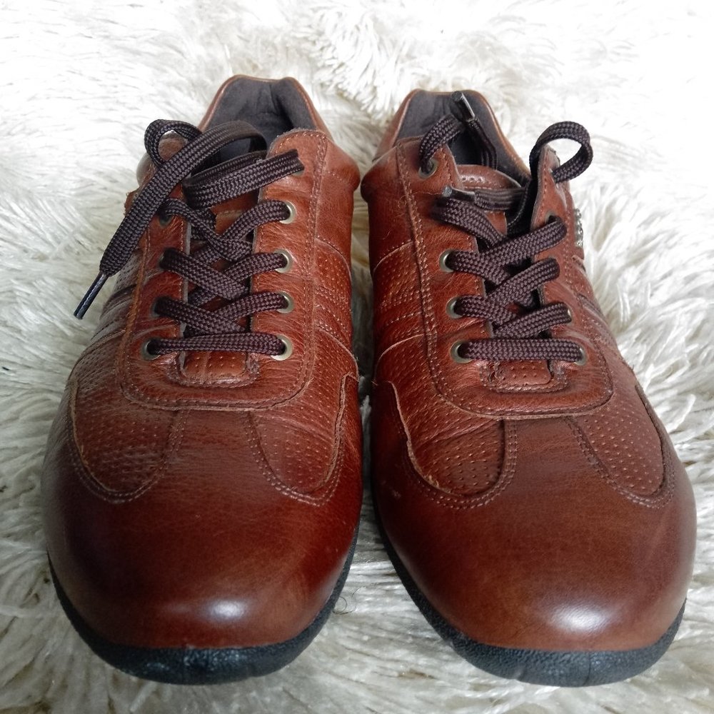 ECCO TECH, Men shoes, Brown leather , 9 US. - Picture 3 of 7